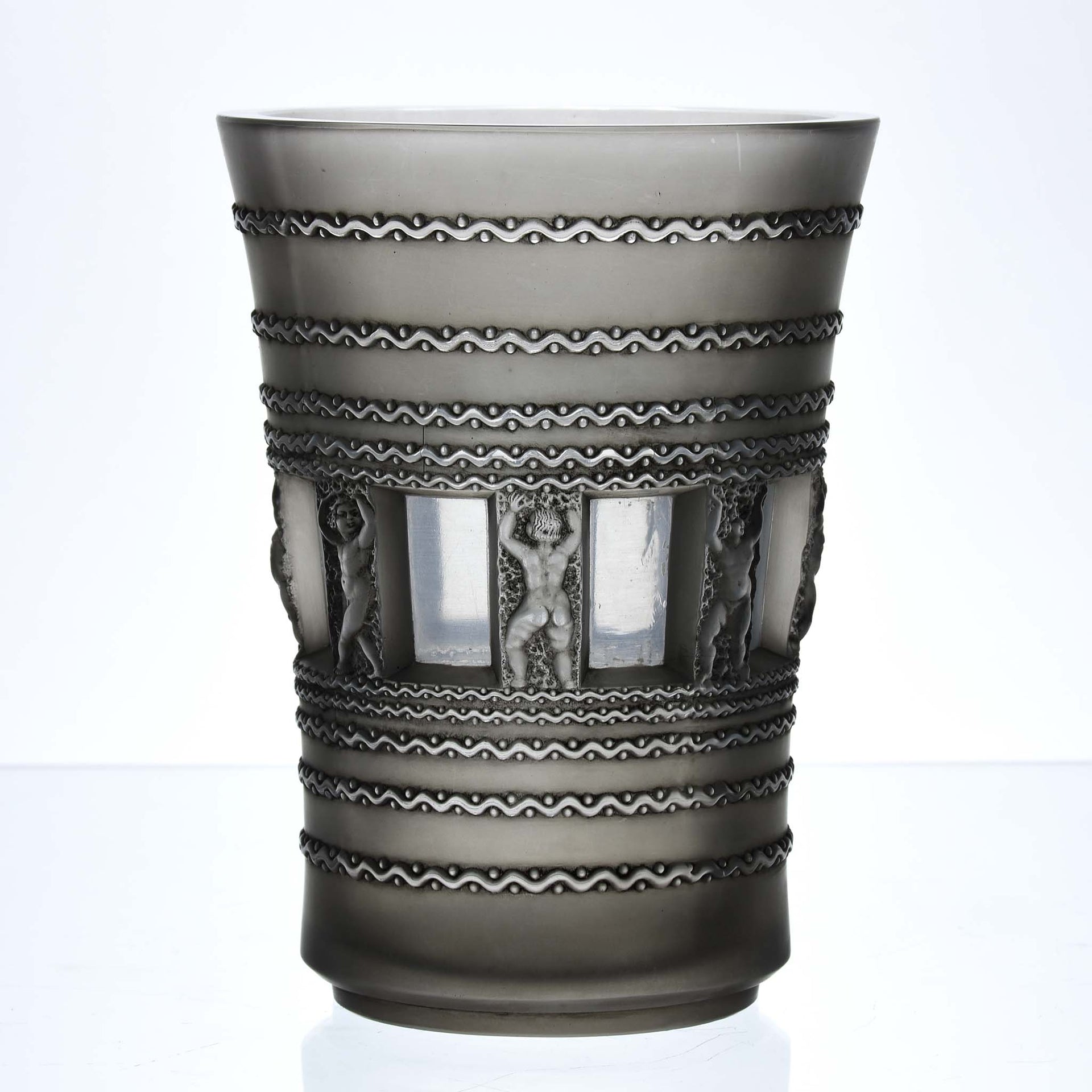 Rene Lalique Florence Vase - Lalique Vase - Hickmet Fine Arts