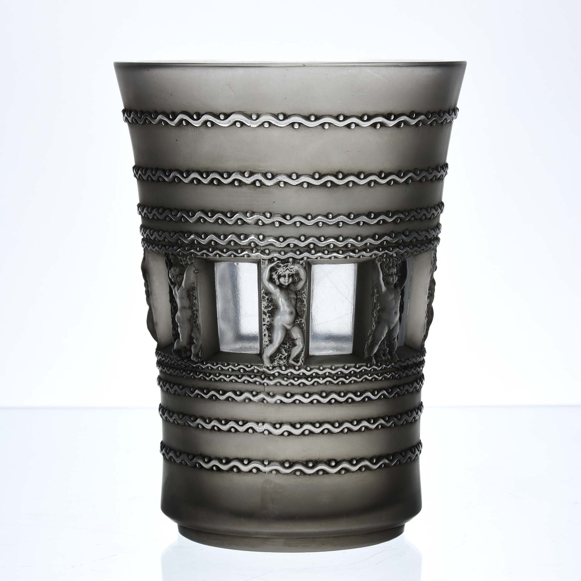 Rene Lalique Florence Vase - Lalique Vase - Hickmet Fine Arts