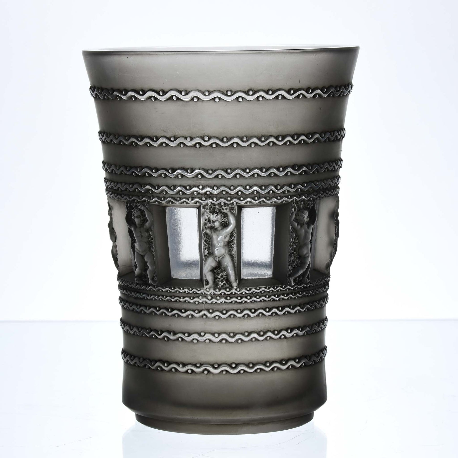 Rene Lalique Florence Vase - Lalique Vase - Hickmet Fine Arts