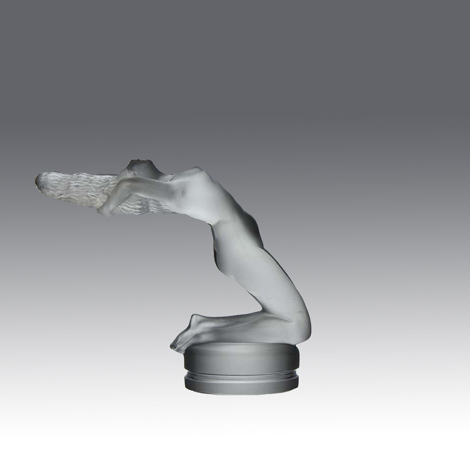 Chrysis - Lalique Car Mascot - Art Deco Glass - Hickmet Fine Arts