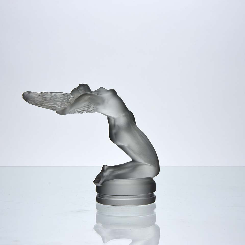 Lalique Car Mascot - Chrysis - Art Deco Glass - Hickmet Fine Arts