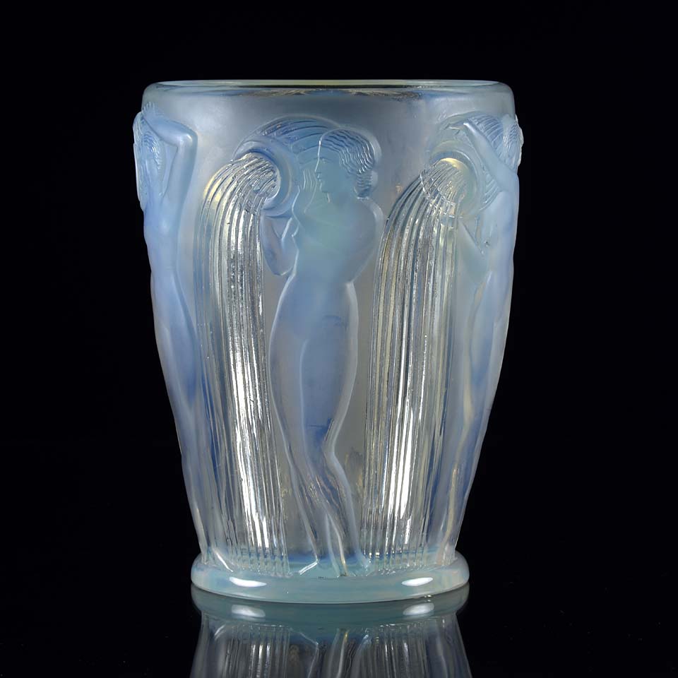 Rene Lalique Daniades Vase -Art Deco Vase - Hickmet Fine Arts