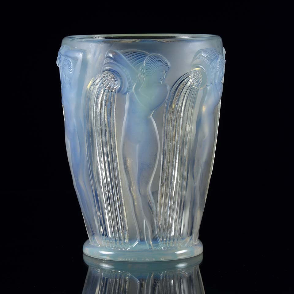 Rene Lalique Daniades Vase -Art Deco Vase - Hickmet Fine Arts