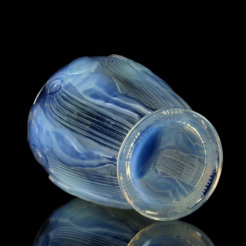 Rene Lalique Daniades Vase -Art Deco Vase - Hickmet Fine Arts