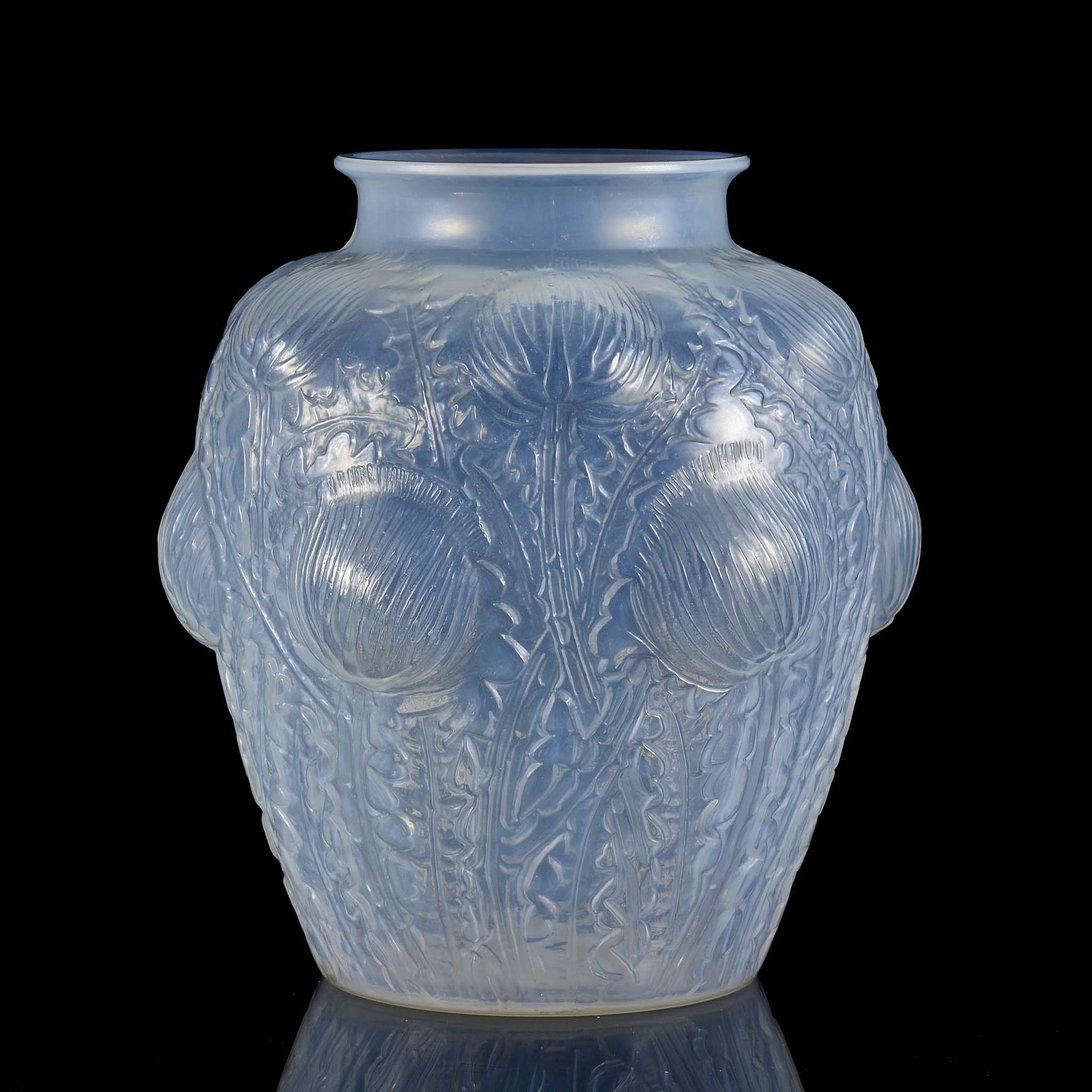 Rene Lalique Domremy - Lalique Vase - Hickmet Fine Arts