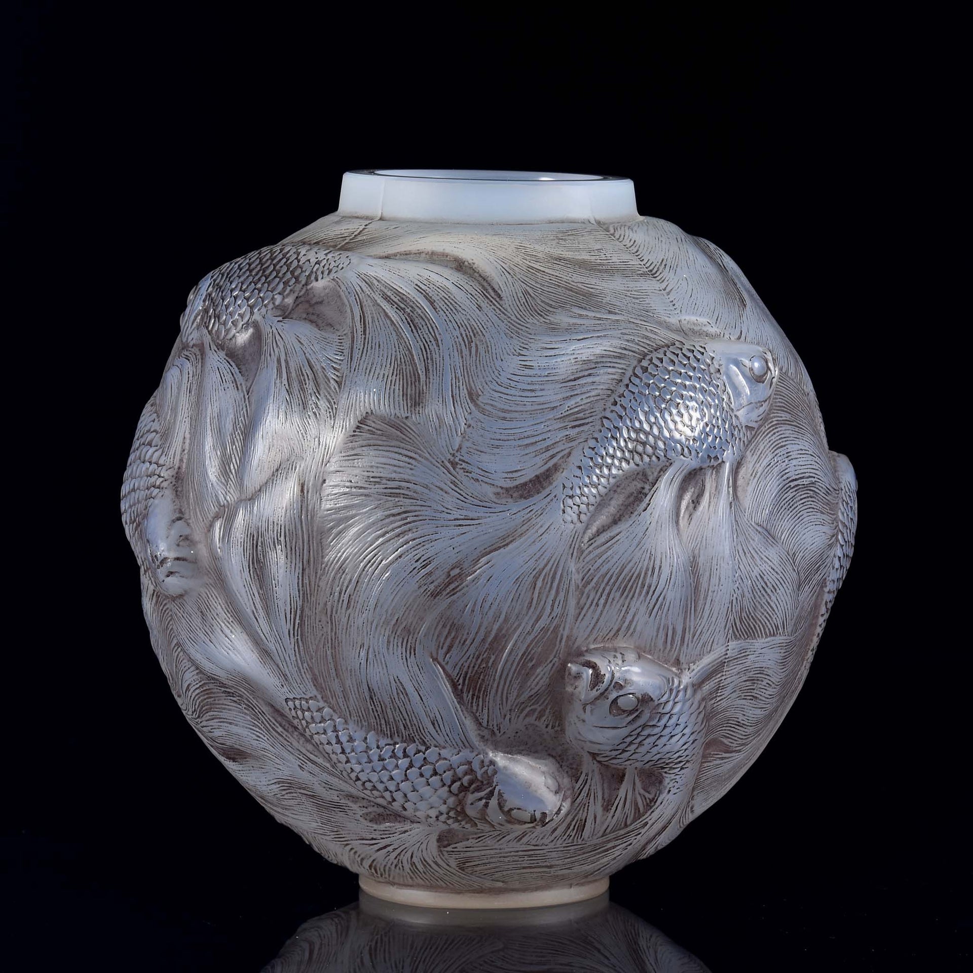 Rene Lalique Formose Vase - Art Deco Vase - Hickmet Fine Arts