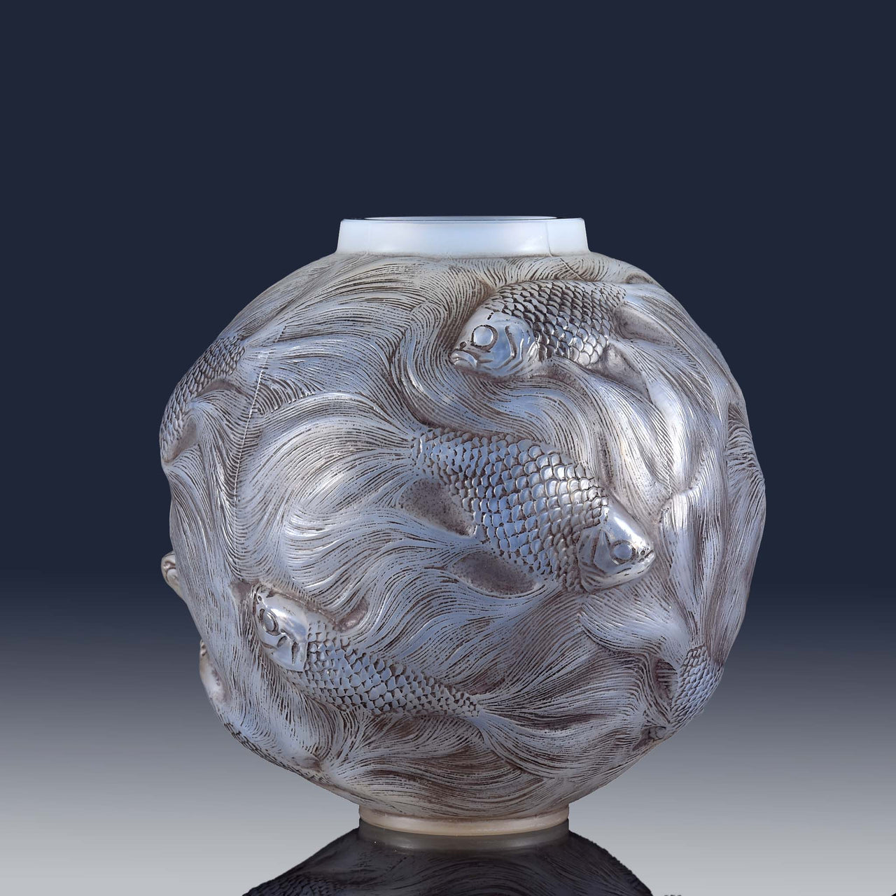 Rene Lalique Formose Vase - Art Deco Vase - Hickmet Fine Arts