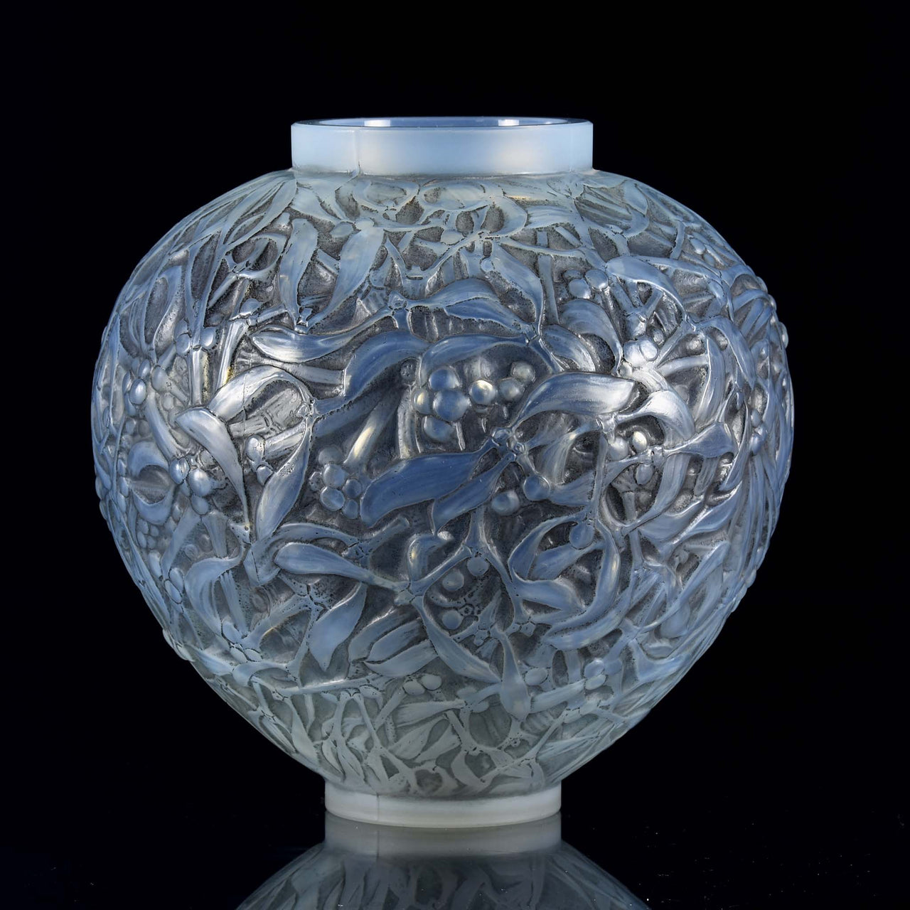 Rene Lalique Gui Vase - Lalique Vase - Hickmet Fine Arts