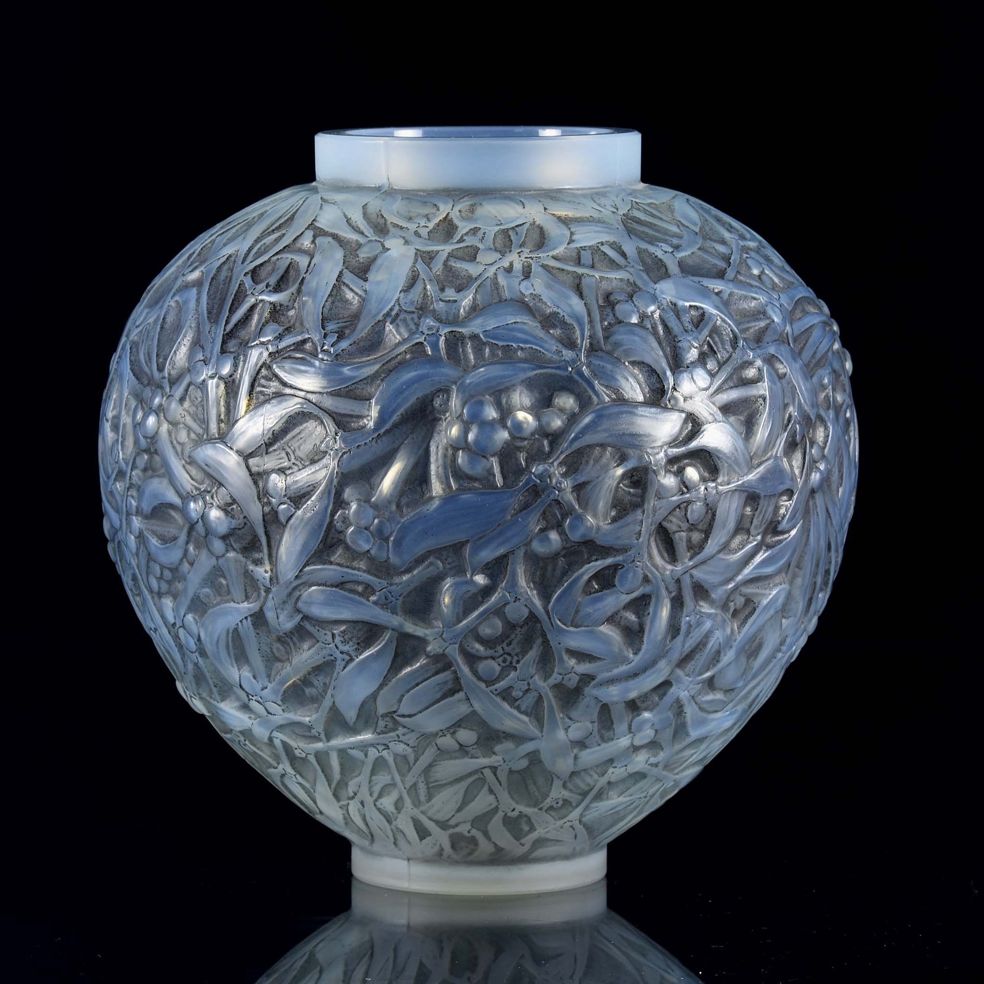 Rene Lalique Gui Vase - Lalique Vase - Hickmet Fine Arts