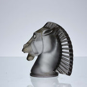 Longchamp Art Deco Glass Car Mascot by Rene Lalique 
