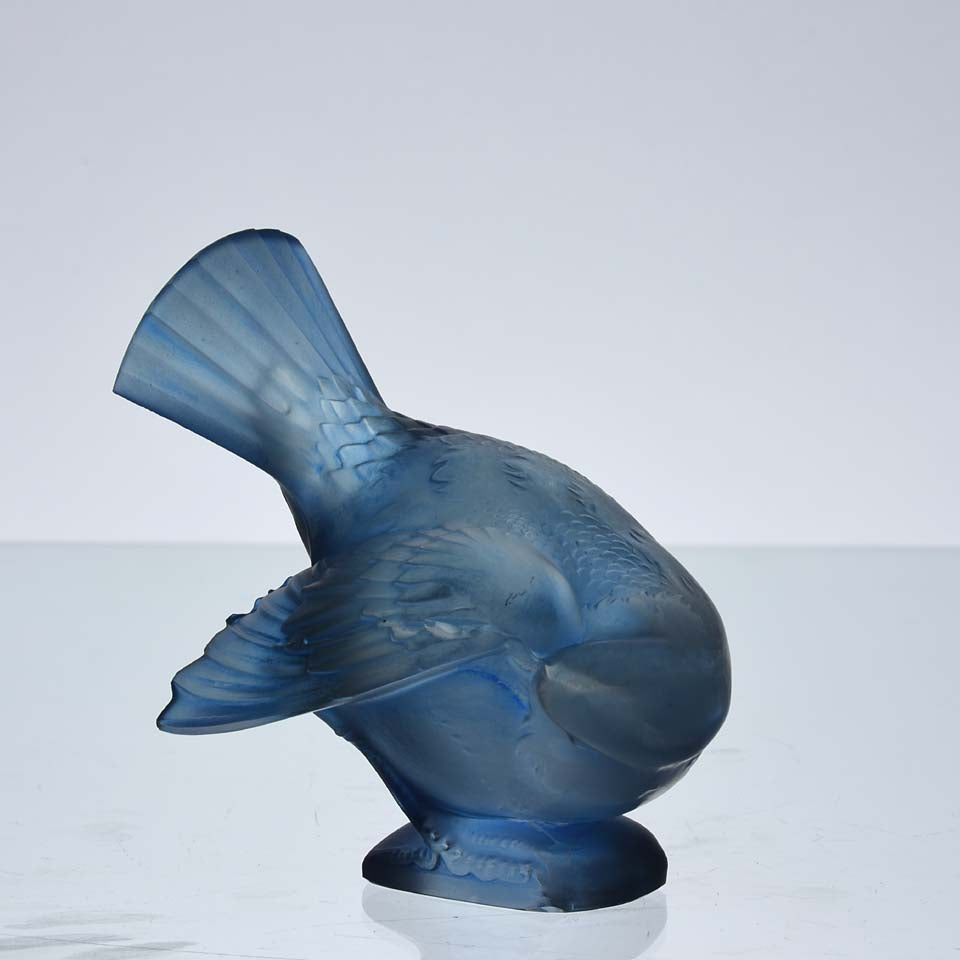 René Lalique "Moineau Coquet Bleu"