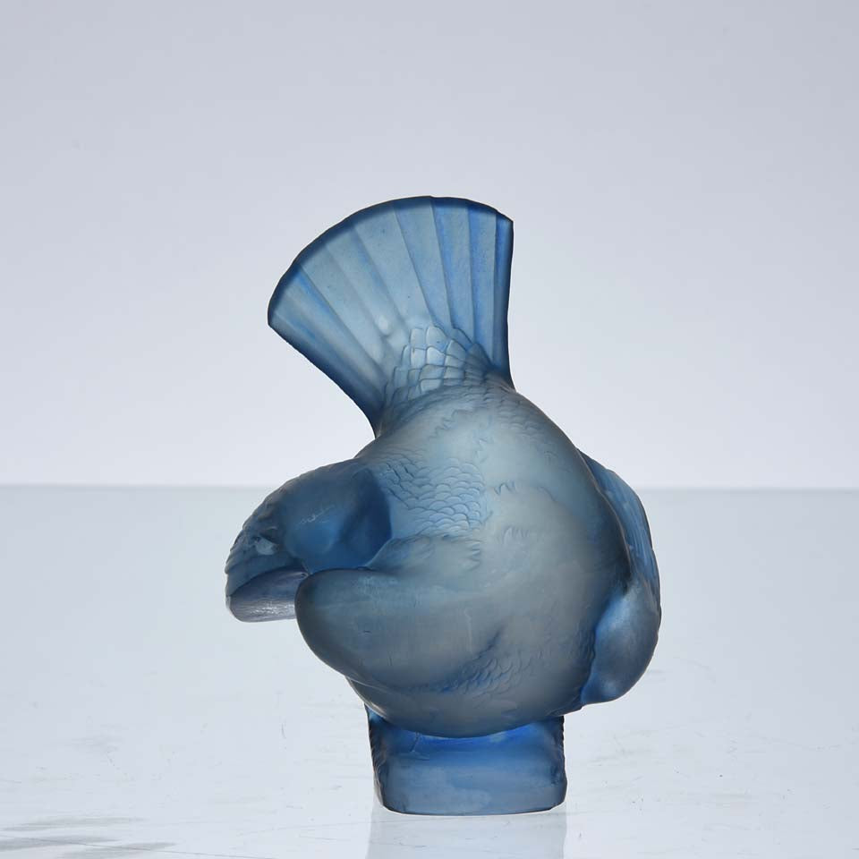 René Lalique "Moineau Coquet Bleu"
