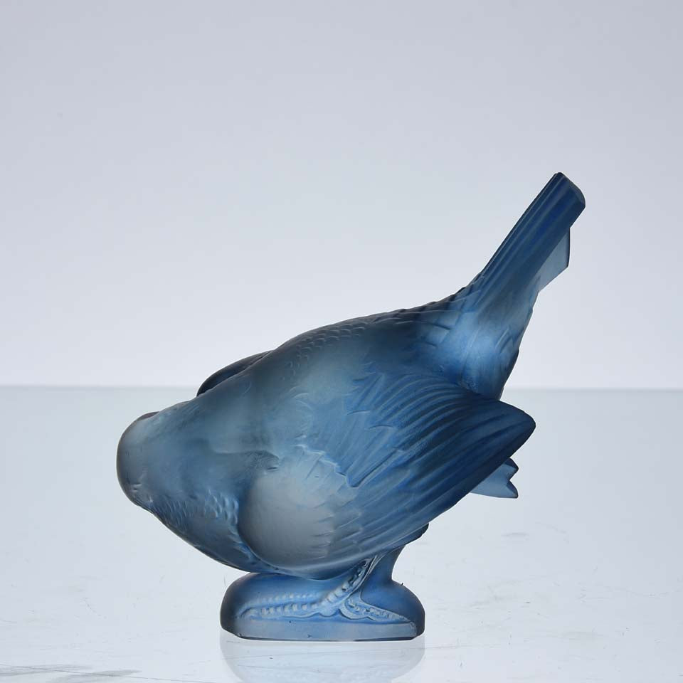 René Lalique "Moineau Coquet Bleu"
