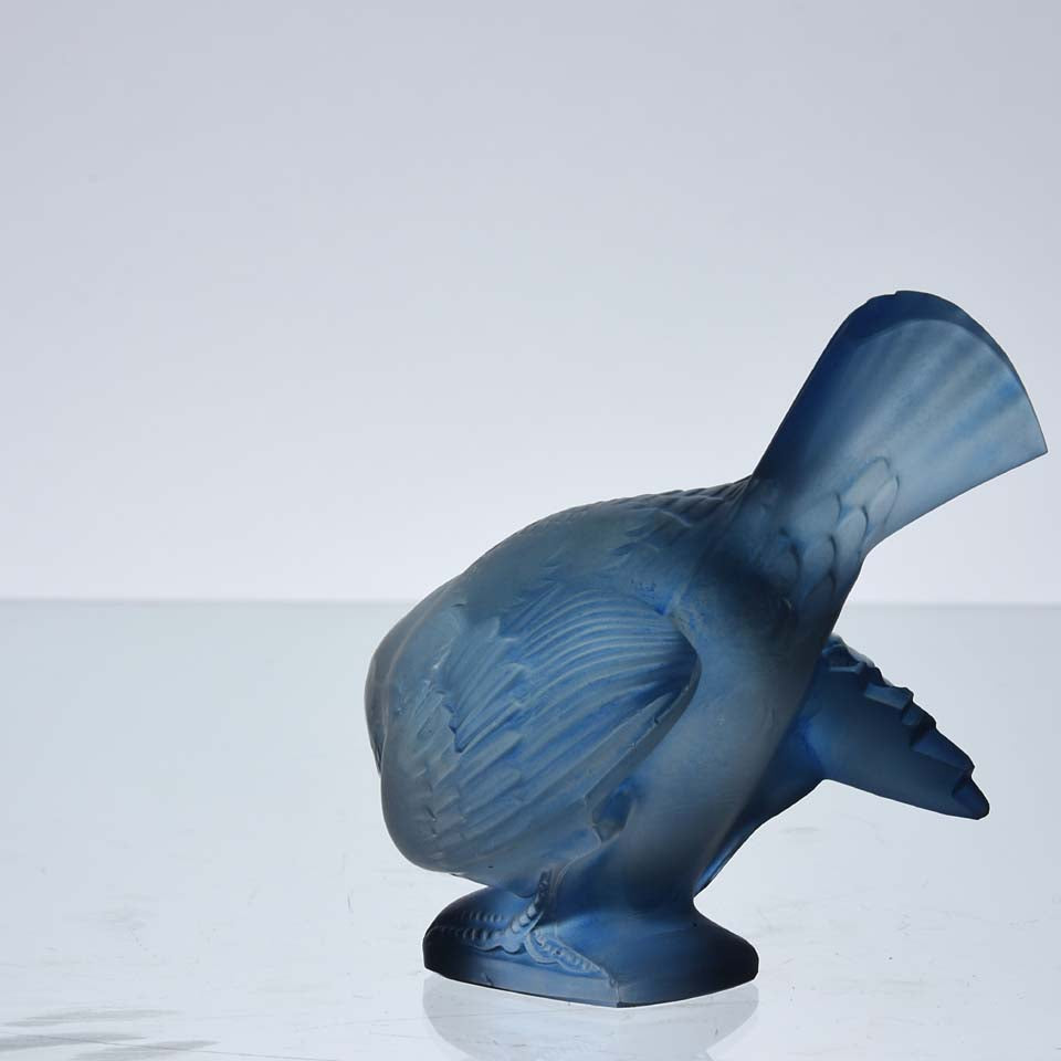 René Lalique "Moineau Coquet Bleu"