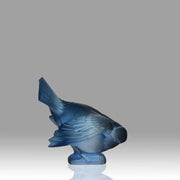 René Lalique "Moineau Coquet Bleu"