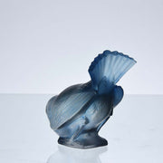 René Lalique "Moineau Hardi Bleu" - Lalique for sale - Hickmet Fine Arts