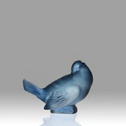 René Lalique Moineau Moqueur Blue - Hickmet Fine Arts