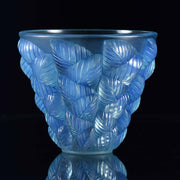 René Lalique Moissac Vase - Opalescent Glass Vase - Hickmet Fine Arts