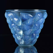 René Lalique Moissac Vase - Opalescent Glass Vase - Hickmet Fine Arts