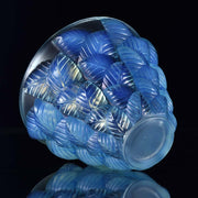 René Lalique Moissac Vase - Opalescent Glass Vase - Hickmet Fine Arts