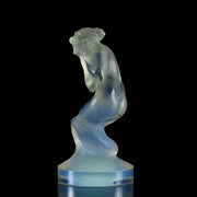 Art Deco Opalescent Glass Car Mascot Naiade by Rene Lalique 