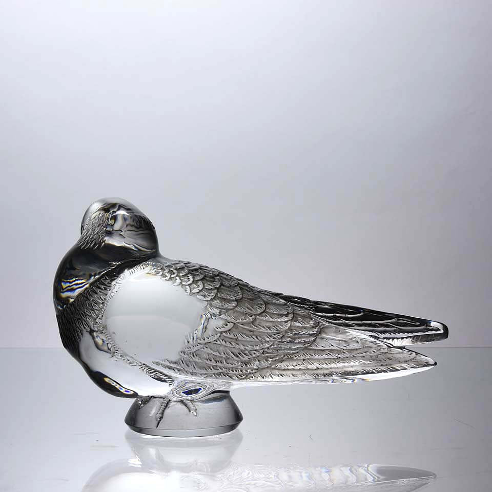 Art Deco Glass René Lalique Pigeon 