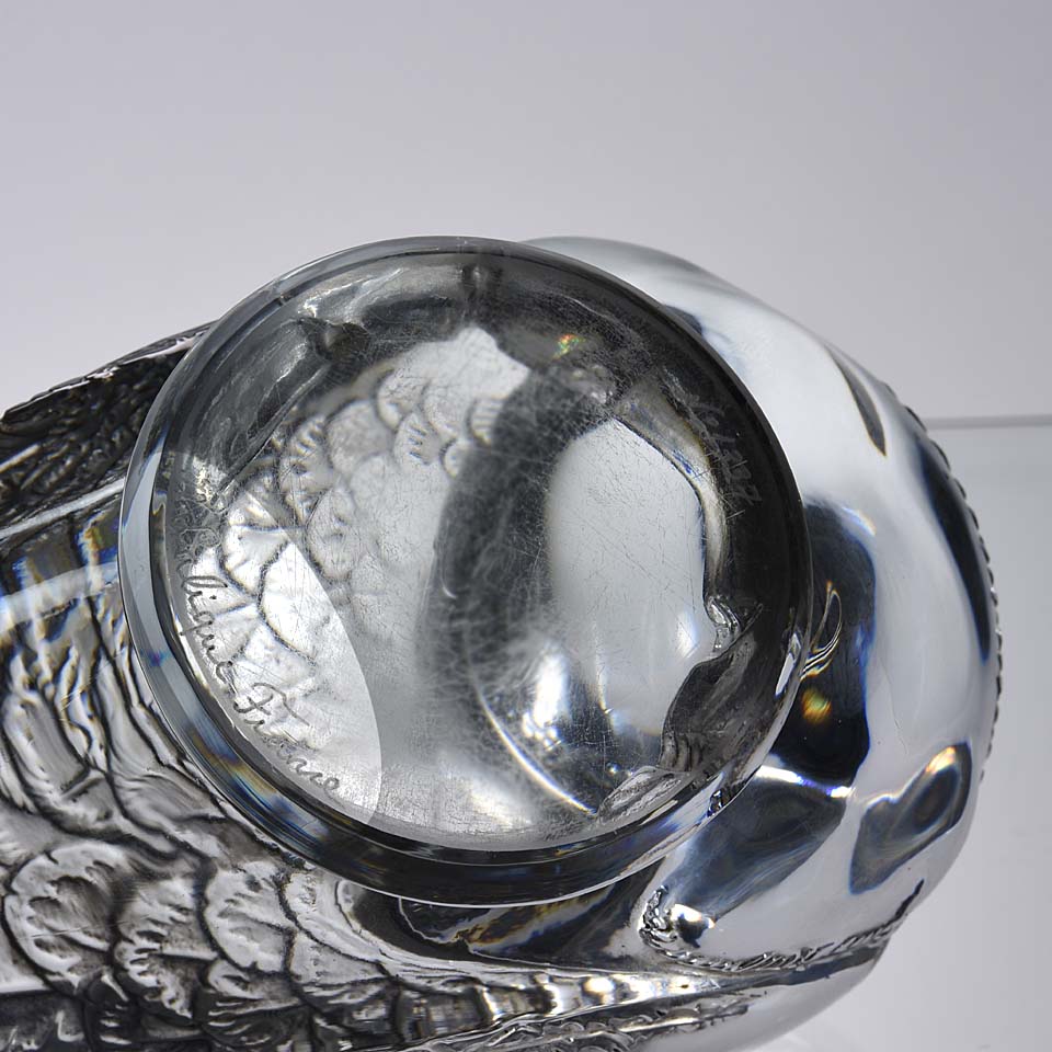 Art Deco Glass René Lalique Pigeon 