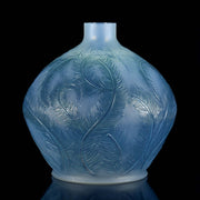 Rene Lalique Plumes - Lalique Plumes Vase - Hickmet Fine Arts