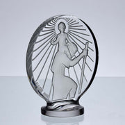 Car Mascot by René Lalique - St Christophe Mascot - Hickmet Fine Arts