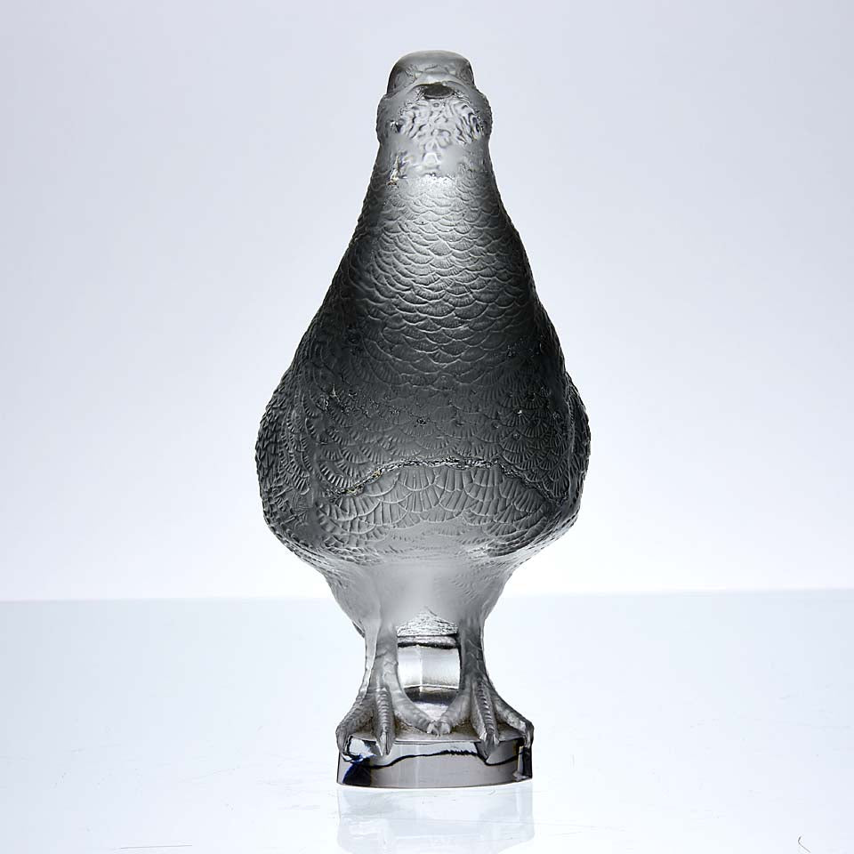 René Lalique Glass figure Perdrix Debout 