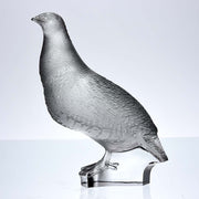 René Lalique Glass figure Perdrix Debout 