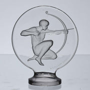 René Lalique Archer Glass Car Mascot 