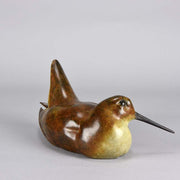 “Resting Woodcock” by Nick Bibby Limited Edition Bronze