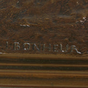 Bonheur bronze horse and jockey