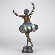 Antique Bronze - Vienna Bronze - Butterfly Dancer - Richard Thuss Bronze - Hickmet Fine Arts