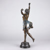 Antique Bronze - Vienna Bronze - Butterfly Dancer - Richard Thuss Bronze - Hickmet Fine Arts