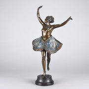 Antique Bronze - Vienna Bronze - Butterfly Dancer - Richard Thuss Bronze - Hickmet Fine Arts