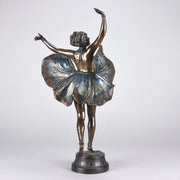 Antique Bronze - Vienna Bronze - Butterfly Dancer - Richard Thuss Bronze - Hickmet Fine Arts