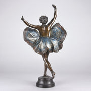Antique Bronze - Vienna Bronze - Butterfly Dancer - Richard Thuss Bronze - Hickmet Fine Arts