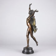Antique Bronze - Vienna Bronze - Butterfly Dancer - Richard Thuss Bronze - Hickmet Fine Arts