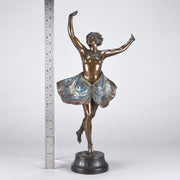 Antique Bronze - Vienna Bronze - Butterfly Dancer - Richard Thuss Bronze - Hickmet Fine Arts