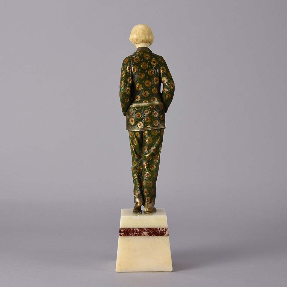 Georges Rigot Figure "Pyjama Girl" - Art Deco - Hickmet Fine Arts 