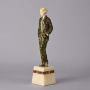 Georges Rigot Figure "Pyjama Girl" - Art Deco - Hickmet Fine Arts 