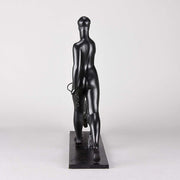 Rivoire Bronze - Femme avec Chien - Hickmet Fine Arts