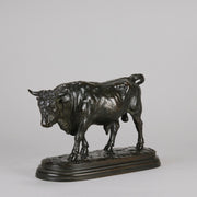 Antique Bronze - Taureau Debout - Rosa Bonheur - Bronze statues for sale - Bronze sculptures for sale - Antique bronze statues - Hickmet Fine Arts