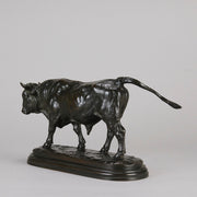 Antique Bronze - Taureau Debout - Rosa Bonheur - Bronze statues for sale - Bronze sculptures for sale - Antique bronze statues - Hickmet Fine Arts