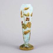 Rosehips Vase by Daum Freres