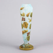 Rosehips Vase by Daum Freres