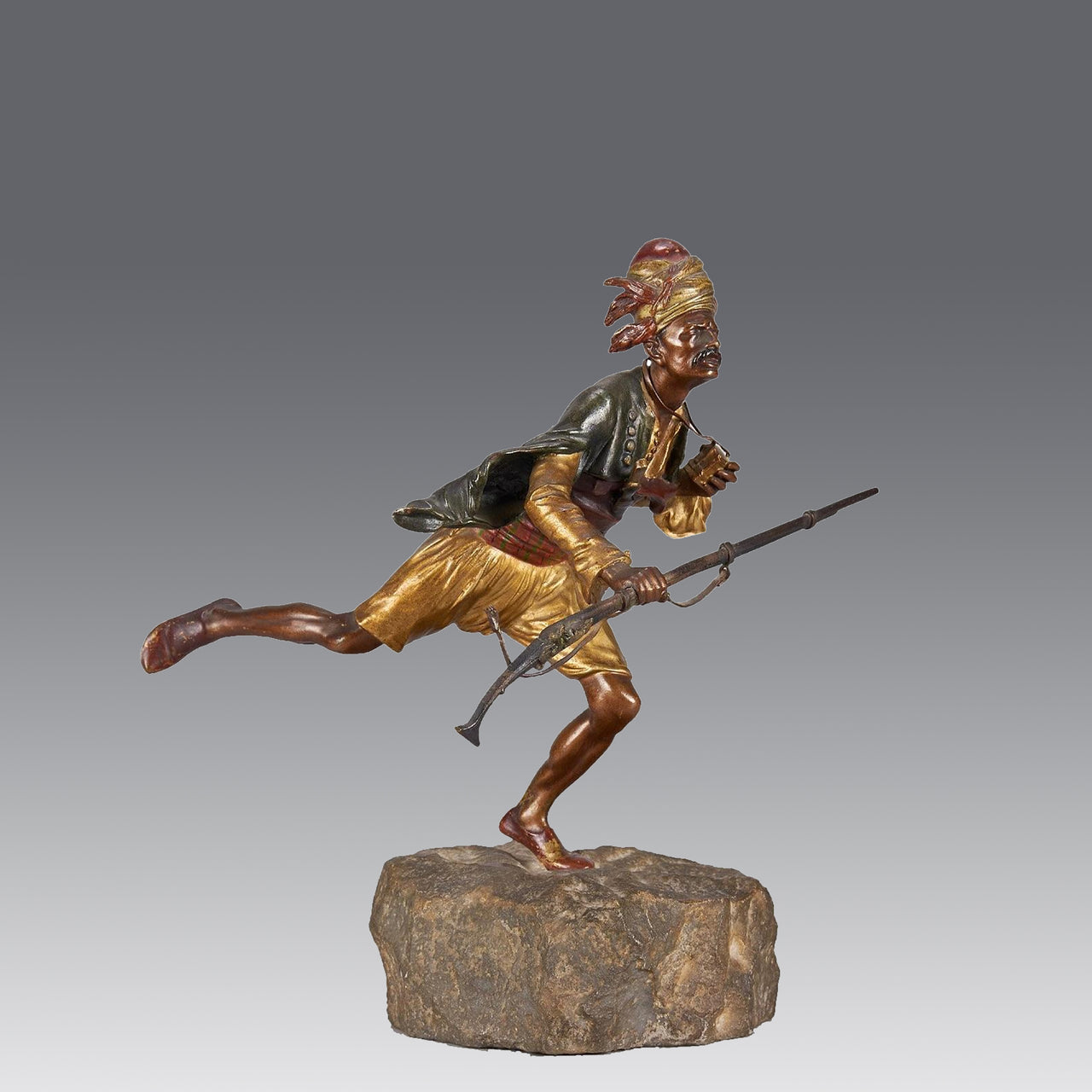 “Running Warrior” by Franz Bergman