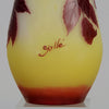Slender Flower Vase by Gallé